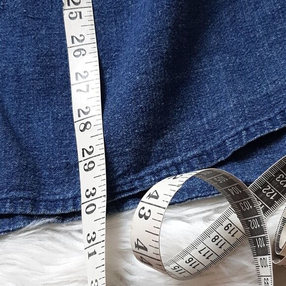 Mr d Mens Jean Shirt Linen L - Picture 6 of 7